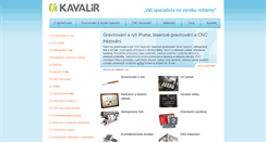 Desktop Screenshot of gravirovani-laserem.com