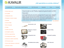 Tablet Screenshot of gravirovani-laserem.com